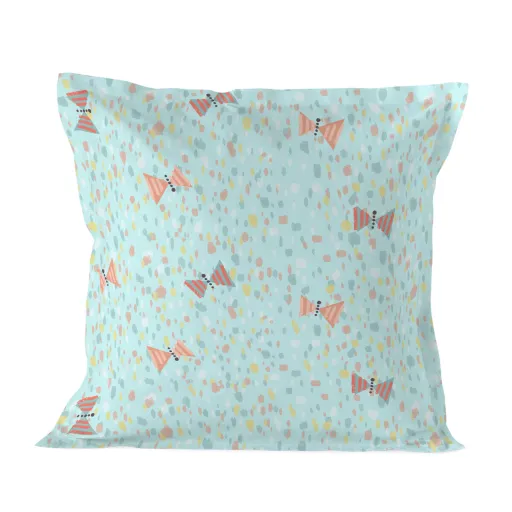 Capa de Almofada HappyFriday Moshi Moshi Woodland Multicolor 80 x 80 cm