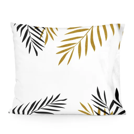 Capa de Almofada HappyFriday Blanc Foliage Multicolor 60 x 70 cm