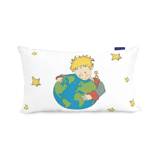 Capa de Travesseiro HappyFriday Le Petit Prince Migration Multicolor 50 x 30 cm