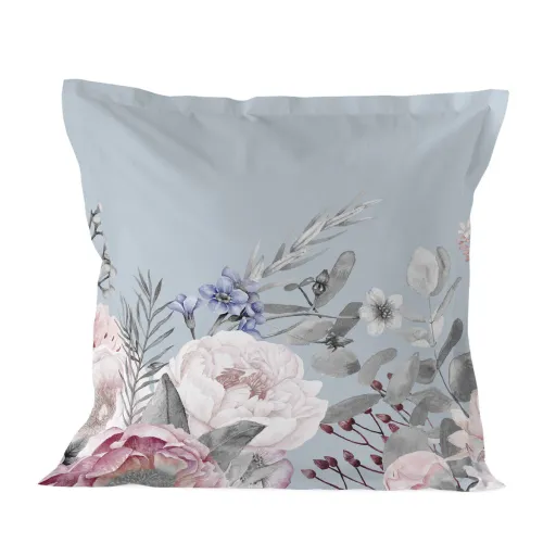 Capa de Almofada HappyFriday Soft Bouquet Multicolor 60 x 60 cm