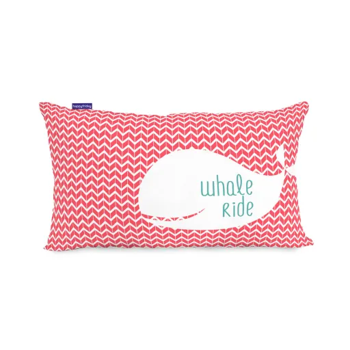 Capa de Travesseiro HappyFriday Moshi Moshi Whale Multicolor 50 x 30 cm