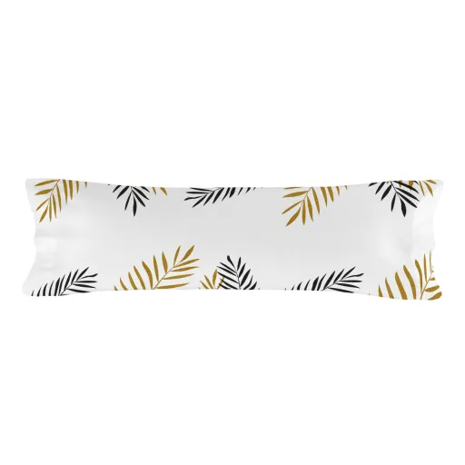 Capa de Almofada HappyFriday Blanc Foliage Multicolor 45 x 125 cm