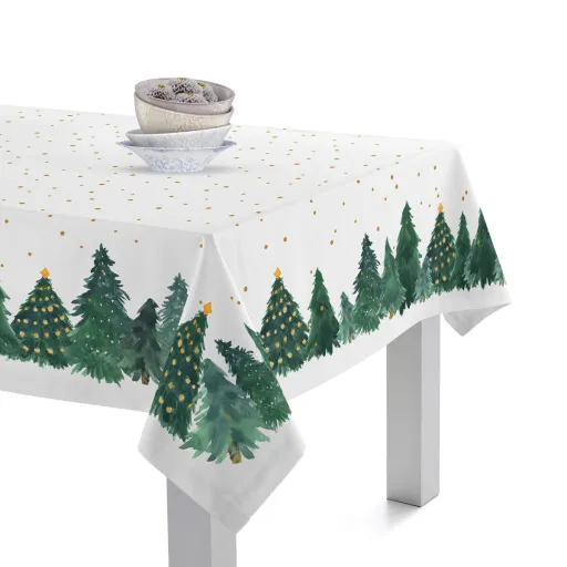 Toalha de Mesa HappyFriday Xmas Sapin Multicolor 145 x 150 cm