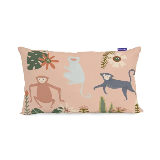 Capa de Travesseiro HappyFriday Mr Fox Jungle Life Multicolor 50 x 30 cm