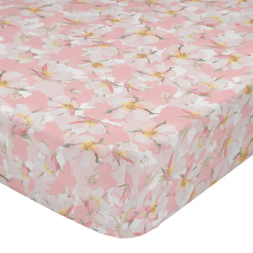 Lençol de Baixo HappyFriday Spring Blossom Multicolor 105 x 200 x 32 cm