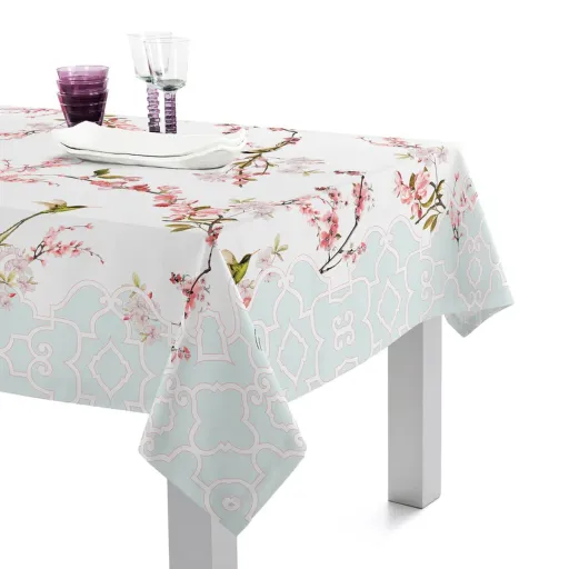 Toalha de Mesa HappyFriday Chinoiserie Multicolor 150 x 250 cm