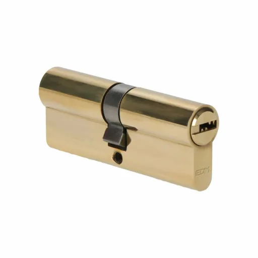 Cilindro EDM 85170 R15 Dourado Latão Leva Comprida Europeu