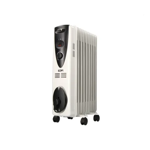 Radiador de Óleo (9 Corpos) EDM 07122 Branco 2000 W