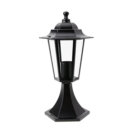 Lanterna EDM 73414 Zurich Preto 60 W E27 16 x 40 cm Alumínio