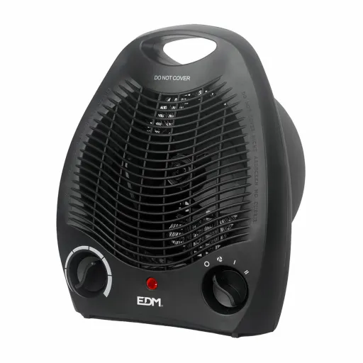 Mini-Aquecedor Elétrico Portátil EDM 07220 Preto 1000 - 2000 W