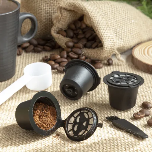 Conjunto de 3 Cápsulas de Café Reutilizáveis Recoff InnovaGoods