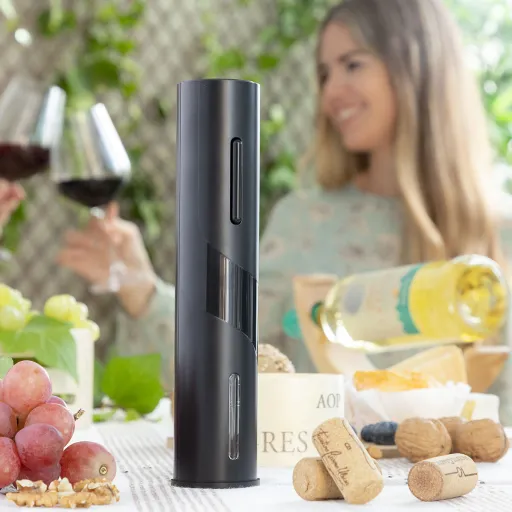 Saca-Rolhas Elétrico para Garrafas de Vinho Corkbot InnovaGoods