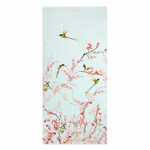 Toalha de Banho HappyFriday Chinoiserie Multicolor 70 x 150 cm