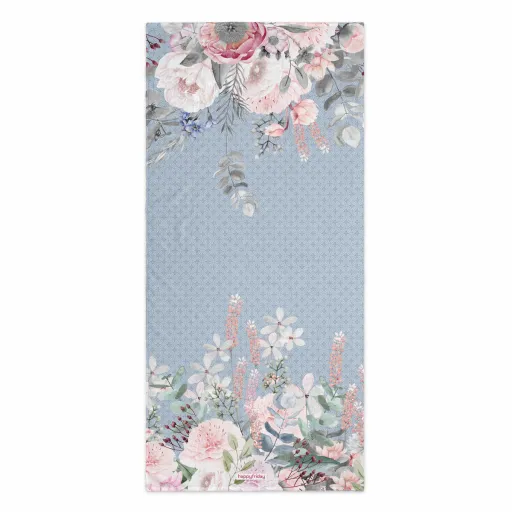 Toalha de Banho HappyFriday Soft Bouquet Multicolor 70 x 150 cm