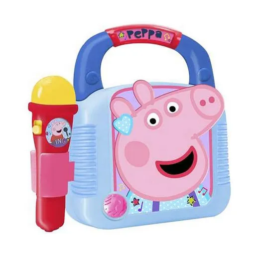 Brinquedo Musical Peppa Pig Microfone 22 x 23 x 7 cm MP3