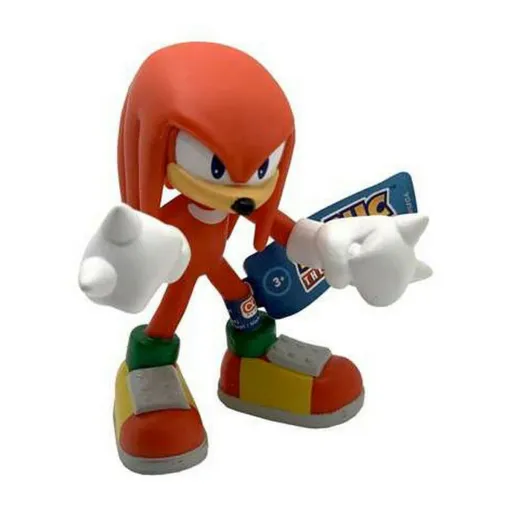 Figuras de Animais Comansi Sonic Knuckles Plástico (8 cm)