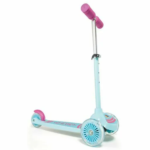 Patinete Scooter Moltó Maxi Cor de Rosa Luzes (56 cm)