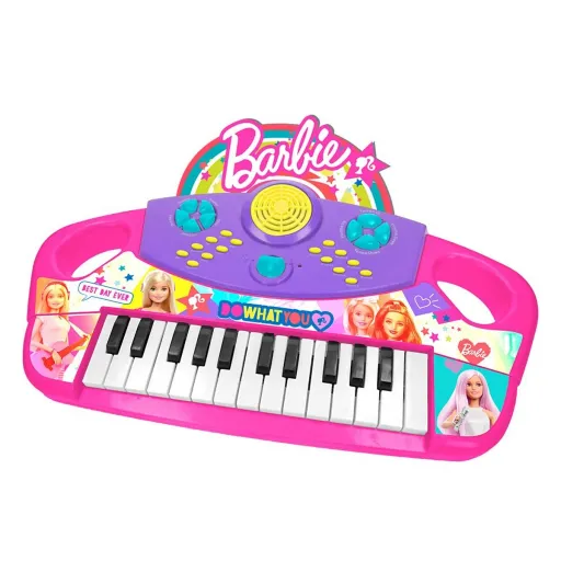 Piano de Brincar Barbie Piano Eletrónico (3 Unidades)