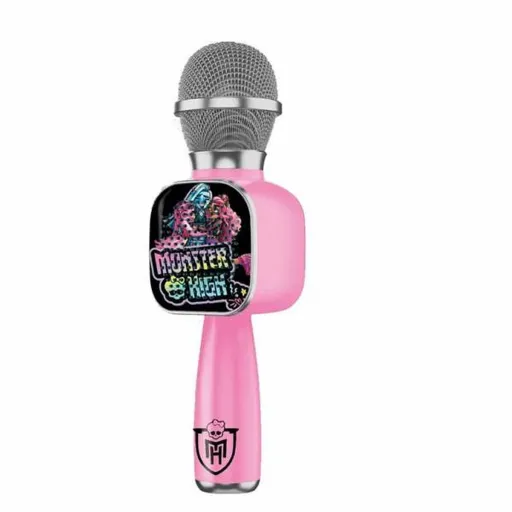 Microfone para Karaoke Monster High Bluetooth 22,8 x 6,4 x 5,6 cm USB