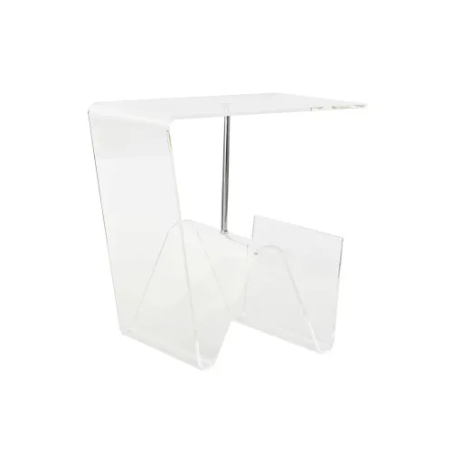 Mesa de Centro DKD Home Decor Metal Transparente Acrílico (40 x 30 x 44 cm)