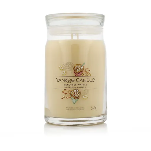 Vela Perfumada Yankee Candle Signature Large Jar Banoffee Waffle 567 g