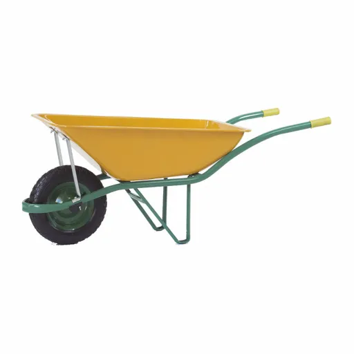 Carrinho de Mão Altrad C900.110 Amarelo Ø 35 cm 90L