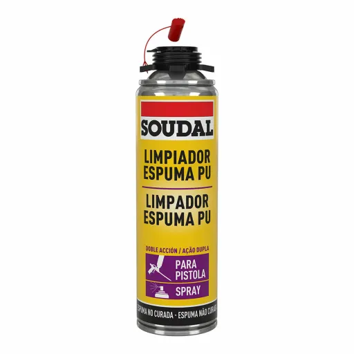 Limpador de Espuma de Poliuretano Soudal 500 ml