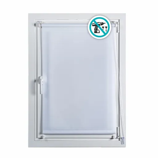 Estore de Enrolar Stor Planet Clip&Fix Branco (90 x 180 cm)