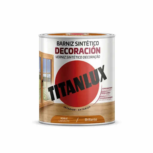 Verniz Sintético Titanlux M10100214 Brilhante Eik 250 ml