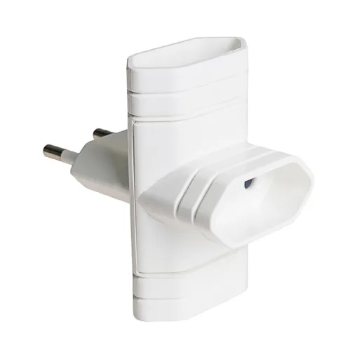 Extensão Elétrica Solera 6009 Triplo 250 V Branco 10 A 2300 W