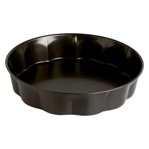 Molde para Bolos Quid Sweet Grey Preto Metal 28 x 5 cm