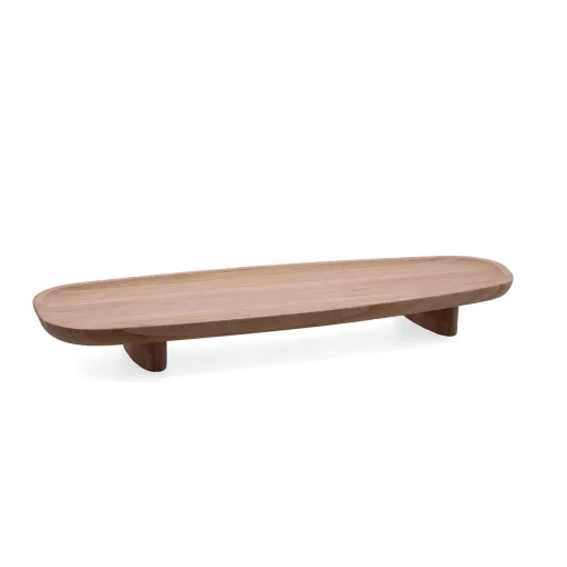 Bandeja de Aperitivos Bidasoa Bambu Castanho Madeira 45 x 15,5 x 4,8 cm