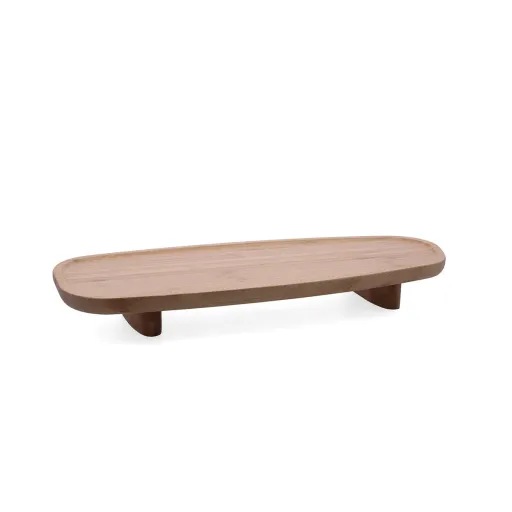 Bandeja de Aperitivos Bidasoa Bambu Castanho Madeira 40 x 15,5 x 4,8 cm