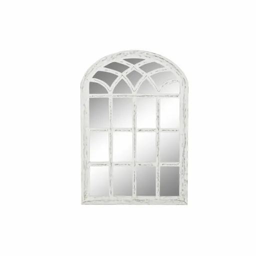 Espelho de Parede DKD Home Decor Branco Cottage Janela 81 x 3 x 121,5 cm