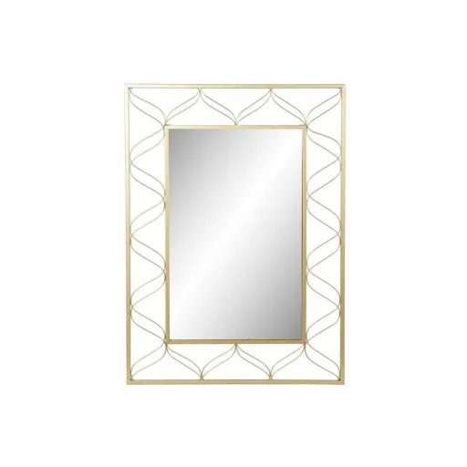 Espelho de Parede DKD Home Decor Dourado 70,5 x 2 x 98 cm