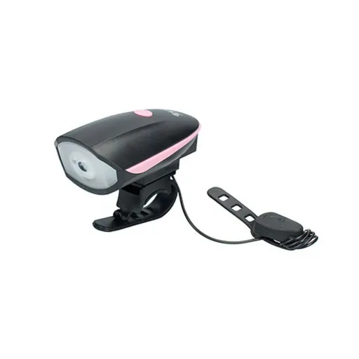 Lanterna LED para Biciclet TM Electron Cor de Rosa