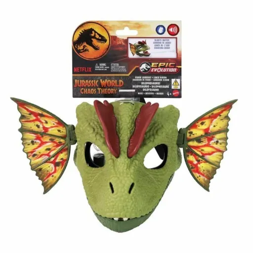 Fantasia para Crianças Mattel Dilophosaurus Venom Launcher