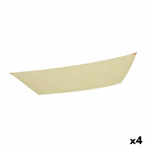 Toldos de Vela Aktive Triangular Creme 200 x 0,5 x 300 cm (4 Unidades)