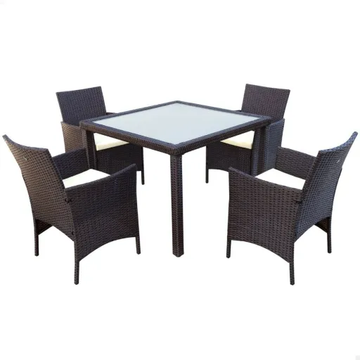 Conjunto de Mesa com 4 Cadeiras Aktive