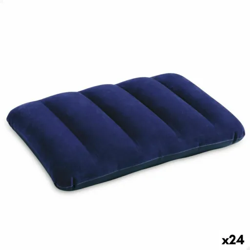 Almofada Intex Downy Pillow Insuflável Azul 43 x 9 x 28 cm (24 Unidades)