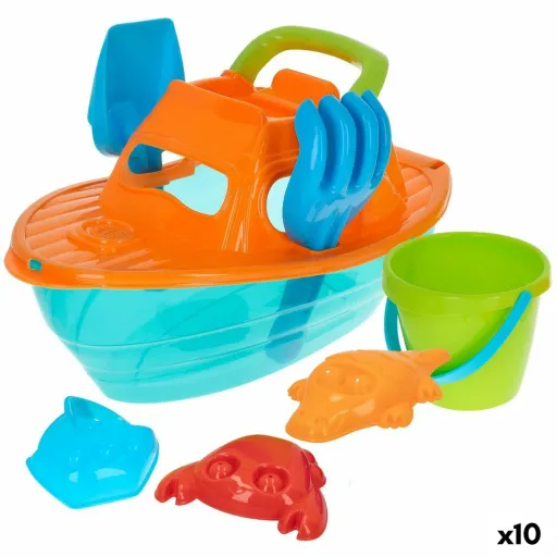 Conjunto de Brinquedos de Praia Colorbaby Polipropileno (10 Unidades)