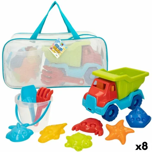 Conjunto de Brinquedos de Praia Colorbaby Polipropileno (8 Unidades)