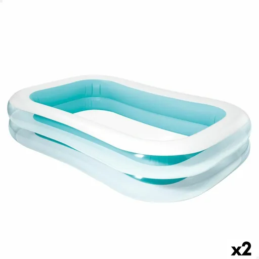 Piscina Insuflável Intex Branco/Verde 770 L 262 x 56 x 175 cm (2 Unidades)