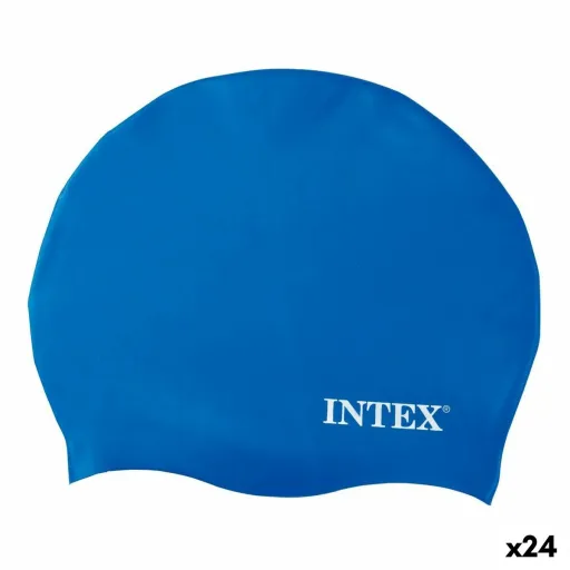 Touca de Natação Intex Tamanho Único Silicone (24 Unidades)