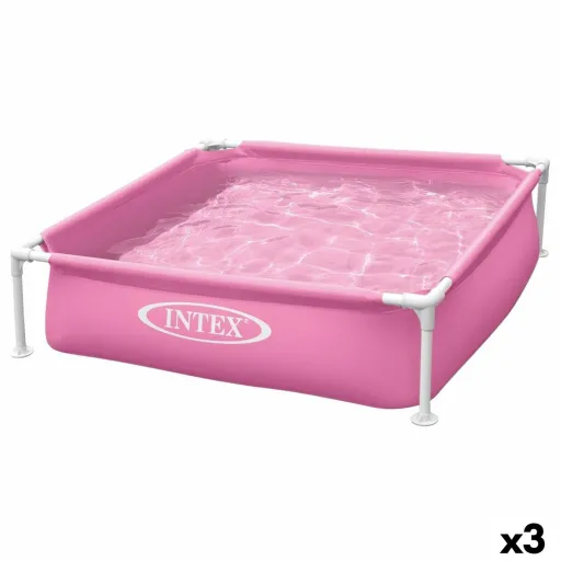 Piscina Desmontável Intex 342 L 122 x 30 x 122 cm Cor de Rosa (3 Unidades)